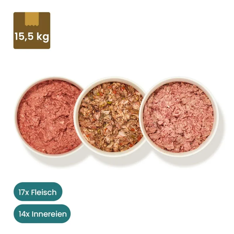 haustierkost.de haustierkost.de Hund Übergewicht Frostfutter 15 kg – Produktbild 1 von 2