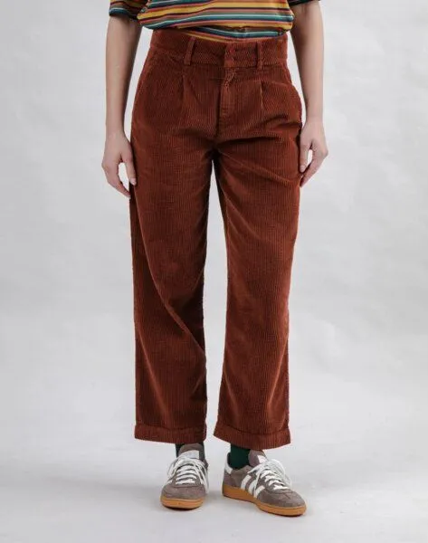 Brava Fabrics Brava Fabrics Corduroy Faltenhose Kupfer – Produktbild 2 von 4