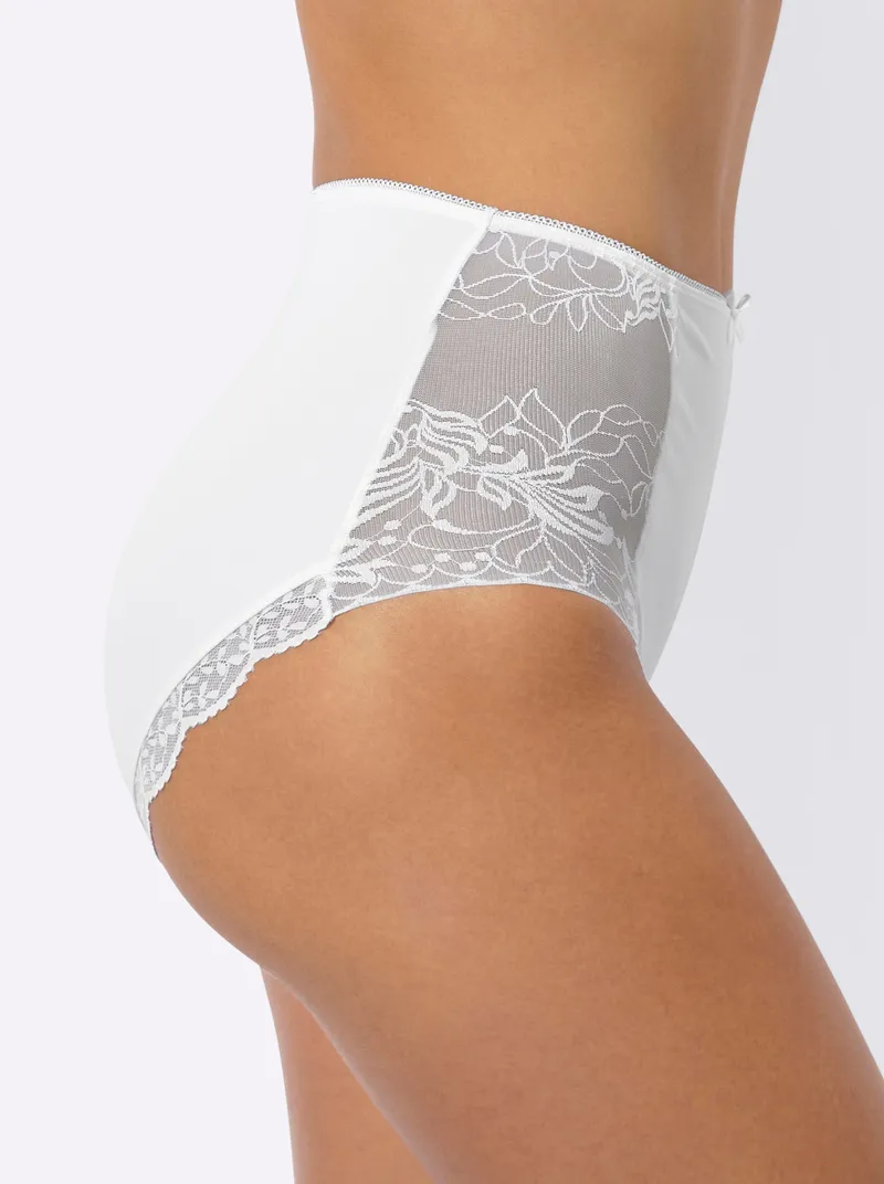 wäschepur Taillenslip 2x weiß, 2x weiß, – Produktbild 3 von 3