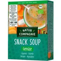 Natur Compagnie Natur Compagnie Bio-Gemüsecremesuppe 'Snack Soup', Gemüse, 3 x 18 g – Produktbild 1 von 1