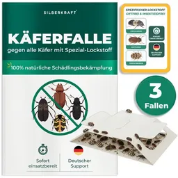 Silberkraft Silberkraft Käferfalle gegen diverse Käfer mit Spezial-Lockstoff – Produktbild 1 von 1