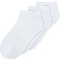 MELA Sneakersocken 3er Pack | von MELA | Fairtrade & GOTS zertifiziert, Weiss, – Produktbild 1 von 1
