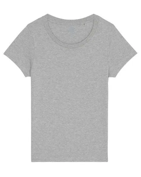 University of Soul University of Soul Damen T-Shirt aus Bio-Baumwolle "June", Grau meliert, – Produktbild 1 von 1