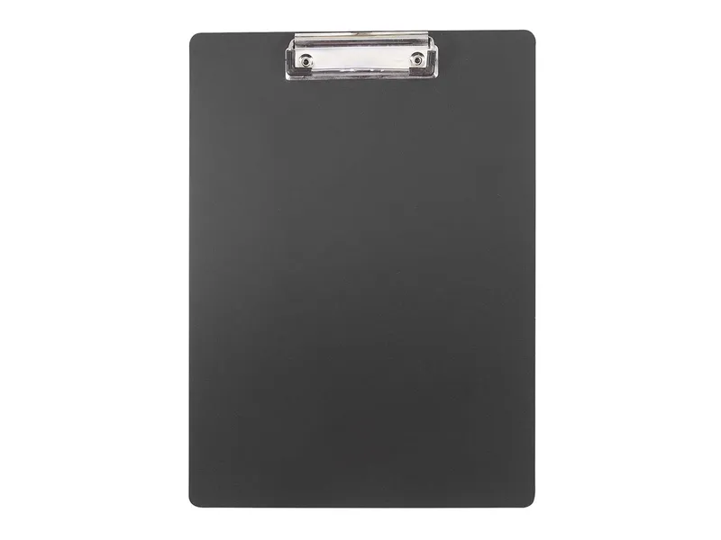 FolderSys FolderSys Klemmbrett schwarz aus PP, 1,5mm – Produktbild 1 von 1