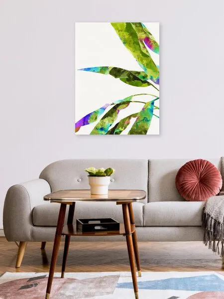 Photocircle Photocircle Poster / Leinwandbild - Banana Leaves Holi – Produktbild 2 von 4
