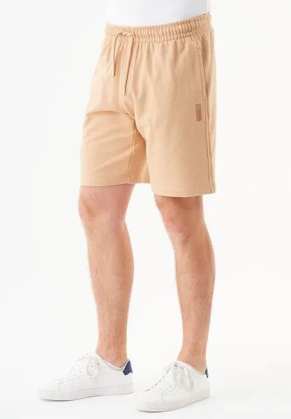 ORGANICATION ORGANICATION ESSENTIALS-SHADI- Shorts aus Bio-Baumwolle, Beige, – Produktbild 3 von 3