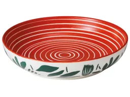 cilio cilio Schale "AMICI" aus Porzellan mit Dekor, H 4,5 cm, Ø 21,5 cm, Blätter – Produktbild 1 von 1