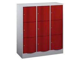 C+P C+P Schließfachschrank 3 Türme lg/rt 3er – Produktbild 1 von 1