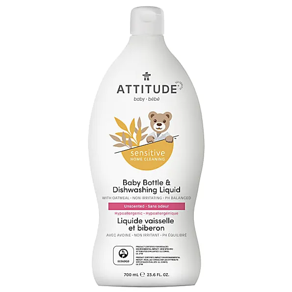 Attitude Attitude sensitive natural baby care Bottle & Dishwashing Liquid - ... – Produktbild 1 von 1