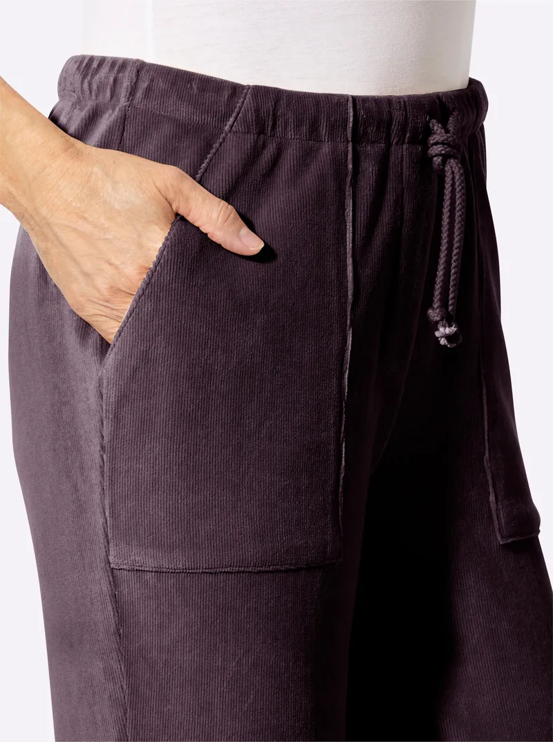 Witt Cordhose, Aubergine, – Produktbild 2 von 2
