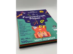 Clairefontaine 100 Blatt Tonpapier DIN A4 "forever craft paper" 120g/m² farbig sortiert – Produktbild 1 von 1