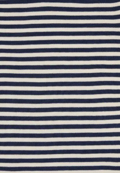 loud + proud loud + proud Babys & Kinder Shirt Interlock Ringel, GOTS-zertifiziert, Ultramarine(blau), – Produktbild 3 von 3