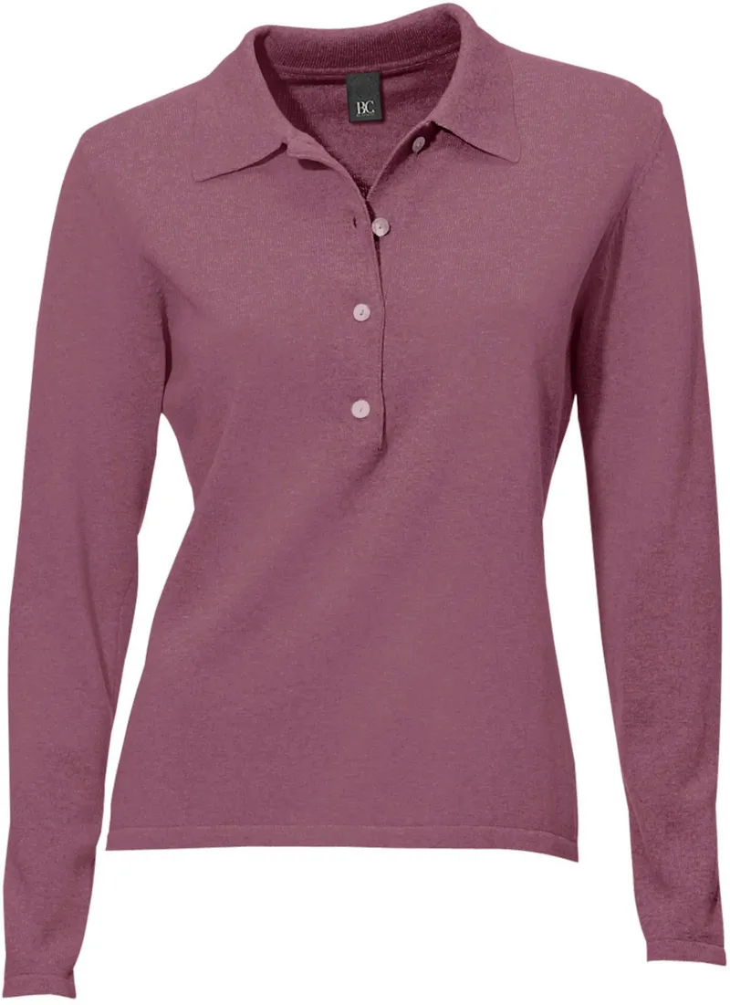 heine Polopullover mauve, Mauve, – Produktbild 2 von 2