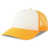 Atlantis Headwear Atlantis Headwear Damen / Herren Mesh Cap 15 Farben, Weiss/gelb, – Produktbild 5 von 5
