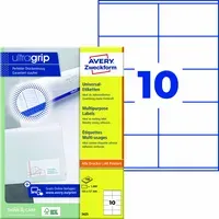 Avery Zweckform 1.000 Zweckform Etiketten 57 x 105 mm, A4 – Produktbild 3 von 3