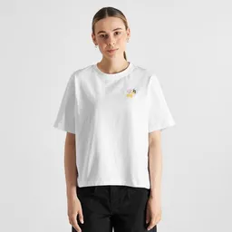 Dedicated DEDICATED T-Shirt Vadstena Lemon Branch - White – Produktbild 1 von 1