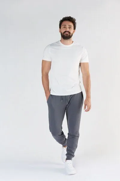 True North True North Herren Kurzarmshirt aus Bio-Baumwolle und Modal T-Shirt T2100, Weiß, – Produktbild 2 von 3