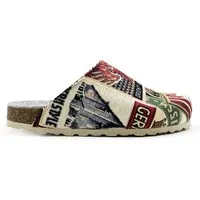 thies thies Damen vegan Clog Eco World Travel Grau – Produktbild 1 von 1