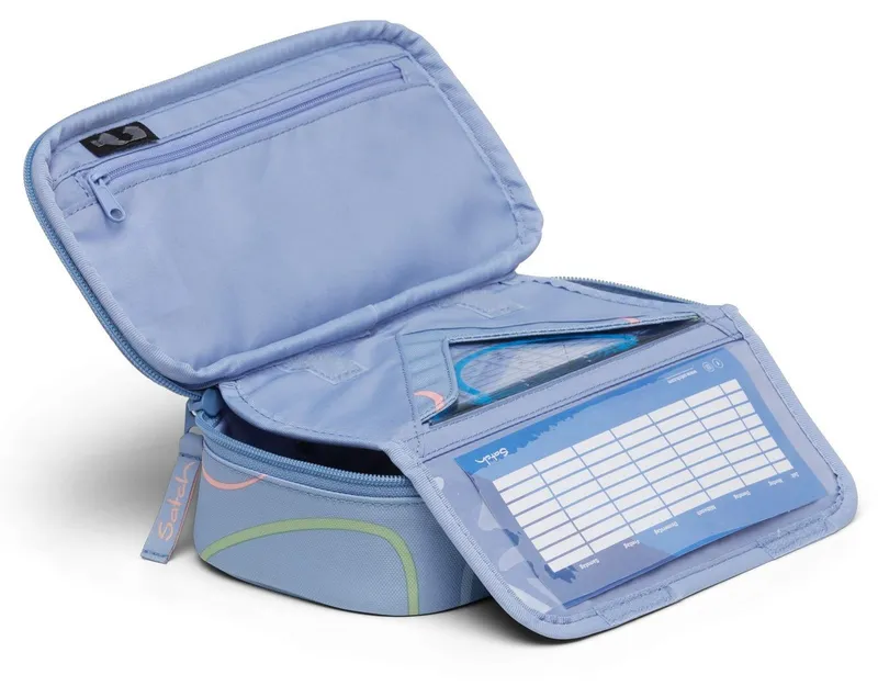Satch Satch Federmäppchen Schlamperbox, Blau, – Produktbild 1 von 8