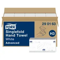 Tork Tork Zickzack-Papierhandtücher Singlefold "Advanced H3" 15 x 250 Blatt, 2-lagig – Produktbild 3 von 4
