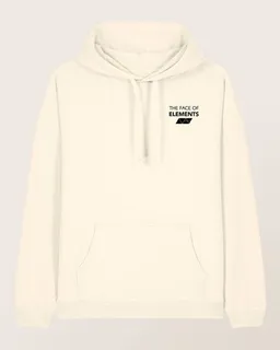 THE FACE OF ELEMENTS The Face of Elements Flow - Relaxed Fit Hoodie aus 100% Bio-Baumwolle – Produktbild 1 von 1