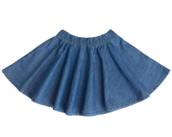 Evermind Evermind Kids Skirt - KA2022, Deep blue, – Produktbild 2 von 3