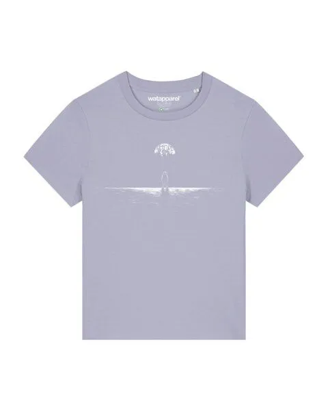 watapparel watapparel T-Shirt Frauen Lost in space, Lavender, – Produktbild 1 von 3