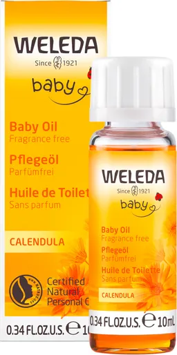 Weleda Weleda Baby Babypflegeöl Calendula Parfümfrei 10 ml Öl – Produktbild 1 von 1