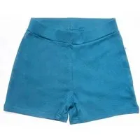 Leela Cotton 1er oder 2er Pack Baby und Kinder Short aus 100% Bio-Baumwolle Leela Cotton (2020), Donaublau, – Produktbild 2 von 4
