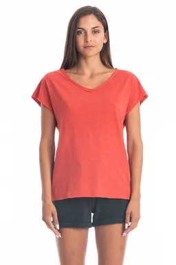 RAVENS VIEW IBIZA RAVENS VIEW IBIZA Damen vegan Top Arizona Fliese Rot – Produktbild 1 von 1