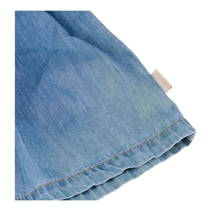 Maximo Maximo Kleid mit Flügelarm Denimoptik, Denim, – Produktbild 2 von 3