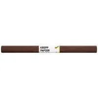 folia folia Krepppapier-Rollen, 50 cm x 2 m, 10 Rollen, schokobraun – Produktbild 1 von 1