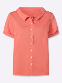 heine Jeansbluse koralle – Produktbild 1 von 1