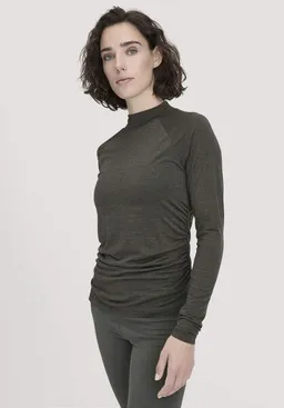 hessnatur hessnatur Shirt Langarm Slim ACTIVE FUNCTIONAL aus Bio-Merinowolle und TENCEL Lyocell – Produktbild 1 von 1