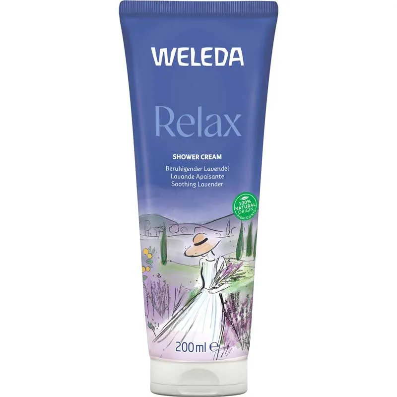 Weleda Weleda Relax Shower Cream Lavendel – Produktbild 4 von 4