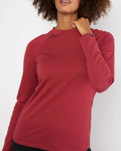 blutsgeschwister Blutsgeschwister Longsleeve aus Modal - Rad Rebel, Flying bird red (rot), – Produktbild 1 von 2
