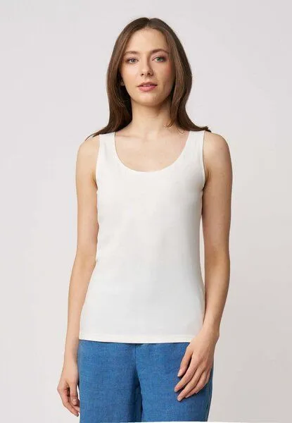 LANA Organic LANA Organic Top, Modell Ida, Ecru, – Produktbild 1 von 4