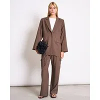JAN N JUNE JAN N JUNE SLITTED BACK BLAZER JELS, Clay, – Produktbild 1 von 1