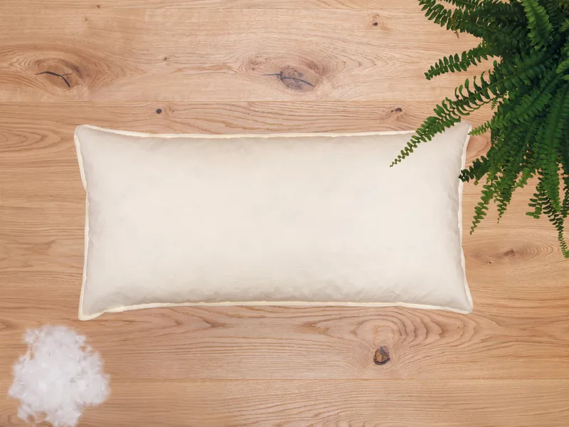 allnatura allnatura Daunen-Kopfkissen "Ansara" - Schnäppchen 2092-05295 | 85 % Federn / 15 % Daunen | 65x65 cm – Produktbild 2 von 2