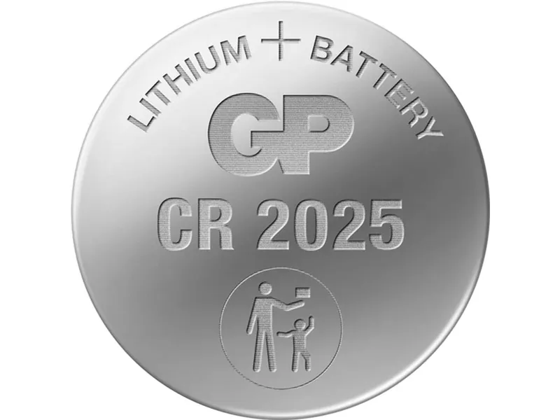 GP Battery 5er Pack GP Battery Lithium Knopfzelle "CR2025" – Produktbild 1 von 1