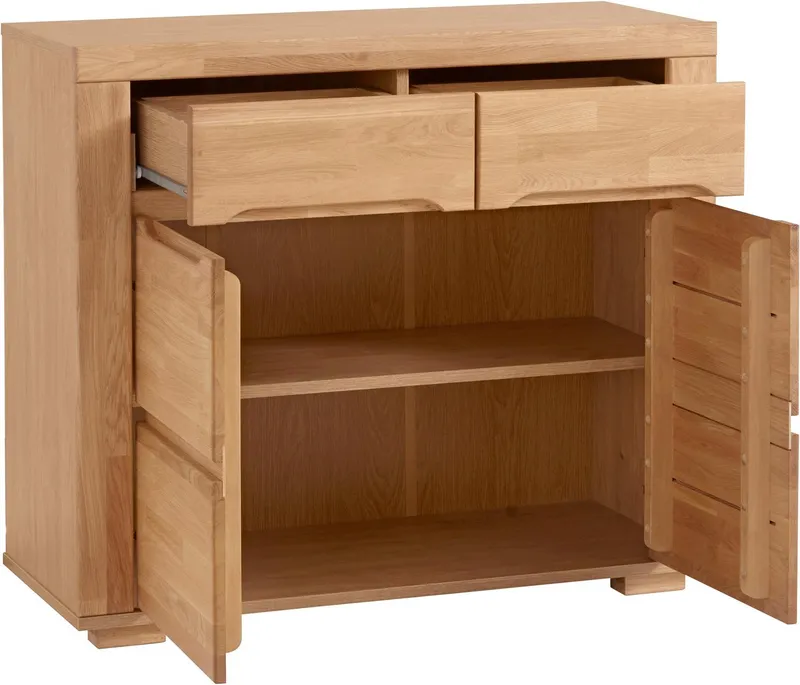 OTTO home Kommode Denis, Breite 98,5 cm, Braun, – Produktbild 4 von 5