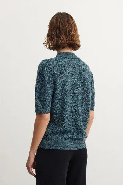 FUB FUB - Polo, Blau (aqua/dark navy), – Produktbild 3 von 3
