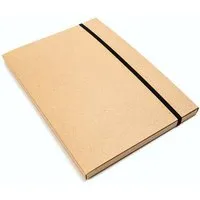 tyyp tyyp Sammelmappe aus 100 % Recyclingpapier, Natur (braun), – Produktbild 5 von 5