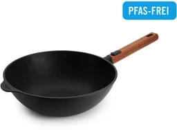 Woll Woll Wok MADE IN GERMANY - Eco Logic QXR Guss-Wok- und Rührpfanne, Aluminiumguss (1-tlg), Diamond-QXR - Beschichtung – Produktbild 1 von 1