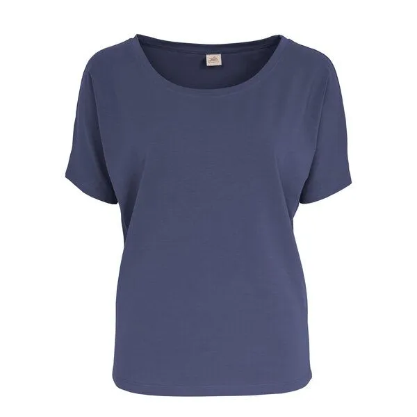 Jaya Jaya MARIA- Damen - lockeres Shirt für Yoga und Freizeit, Nightblue/blau, – Produktbild 2 von 2