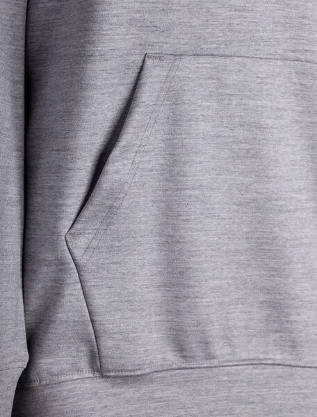 Kaipara - Merino Sportswear Kaipara - Merino Sportswear URBAN Merino Hoody Damen 270, Grau-melange, – Produktbild 1 von 2