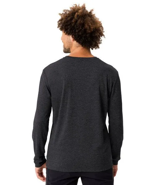 Vaude VAUDE Herren-Langarmshirt 'Essential' mit Rundhalsausschnitt, black, Gr. M – Produktbild 8 von 8