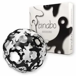 TicToys TicToys – Binabo Konstruktionsspiel (60 Chips, Black & White) – Produktbild 1 von 1