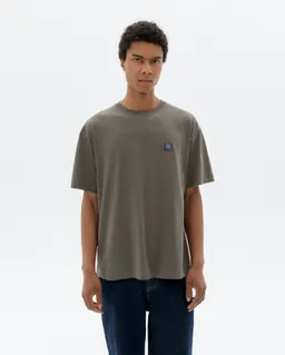 thinking mu Thinking MU Herren vegan T-Shirt Aaron Mit Blauer Sonne Grau – Produktbild 1 von 1