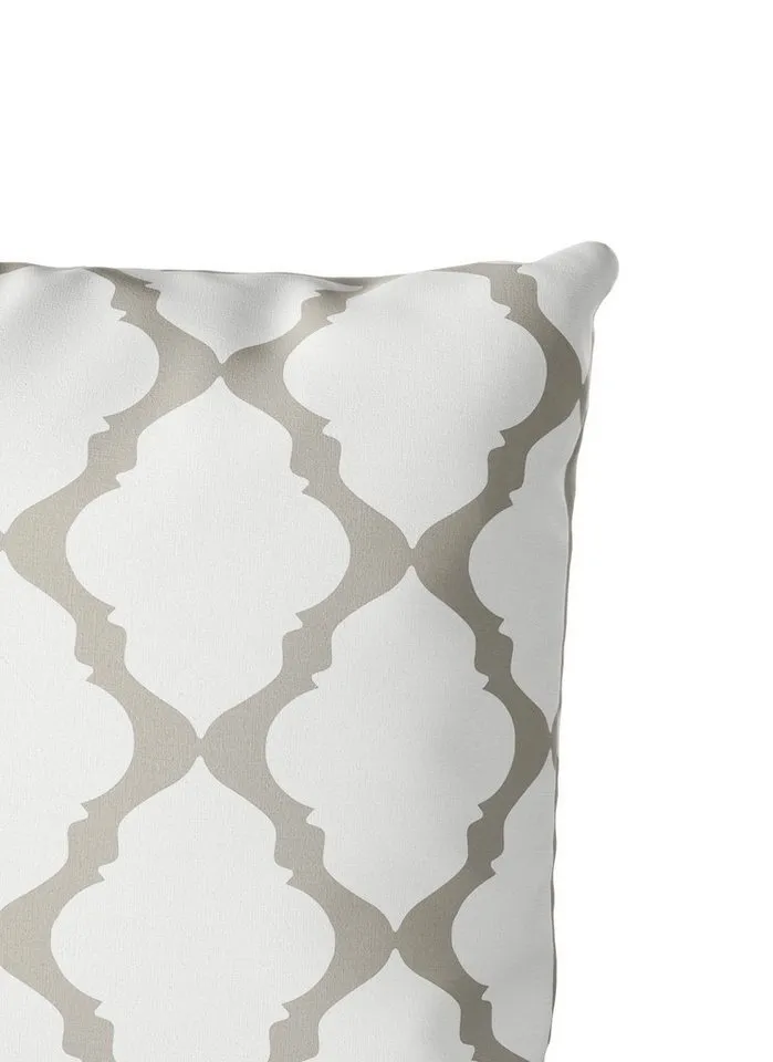 OTTO home Wendebettwäsche Alba in Gr. 135x200 oder 155x220 cm, Renforcé, 2 teilig, Bettwäsche mit Wendeoptik, in verschiedenen Qualitäten, Baumwolle, Grau, – Produktbild 4 von 6